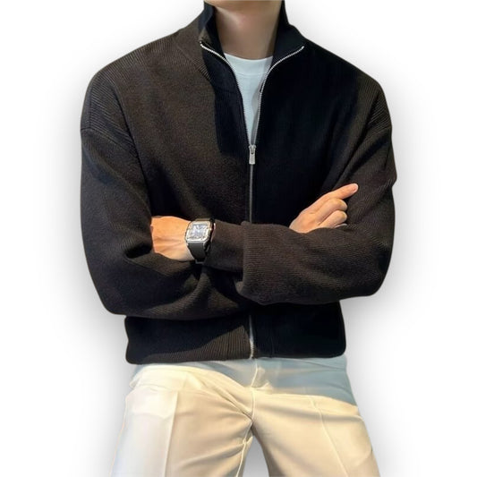 GIACCA CON ZIP MALASPINA