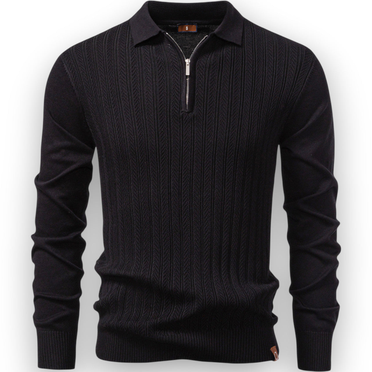 POLO HALF ZIP DE MARCHI