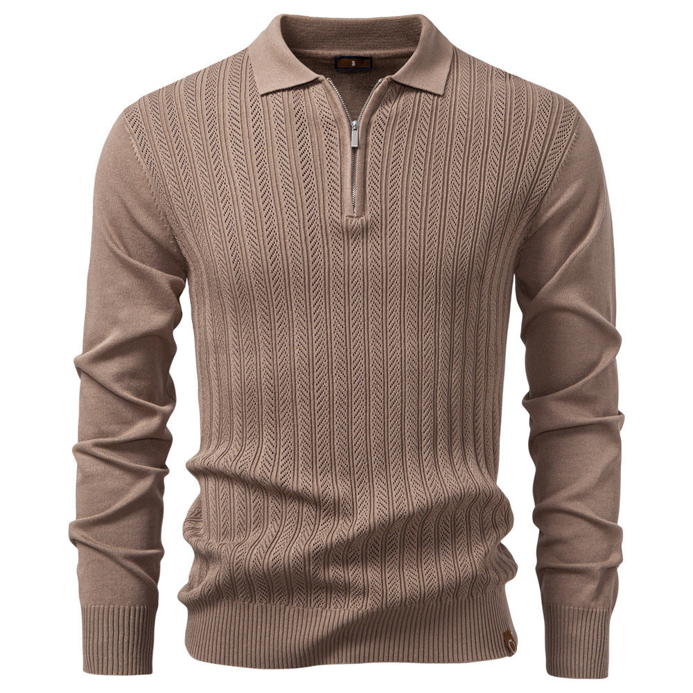 POLO HALF ZIP DE MARCHI