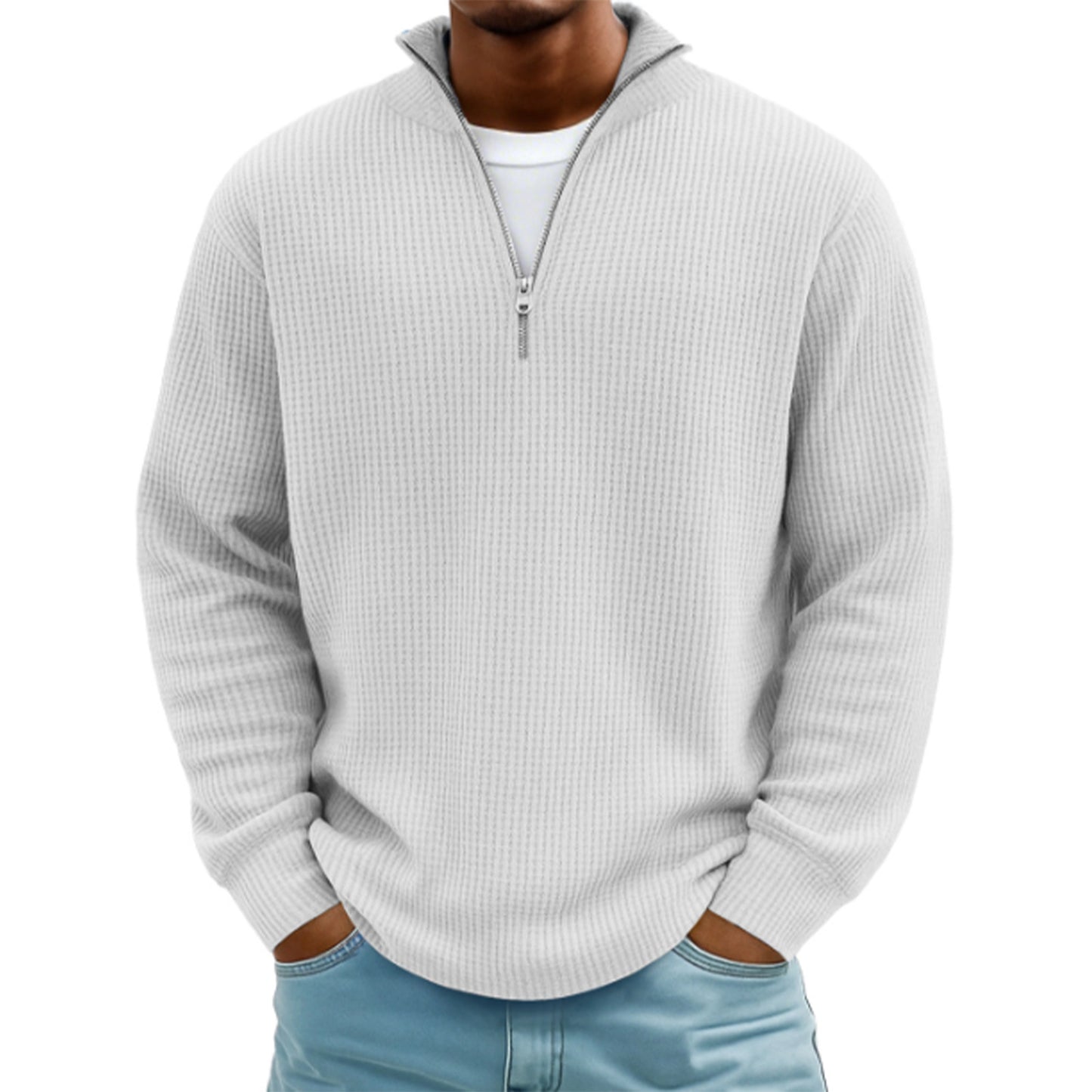MAGLIONE HALF ZIP MONTANELLI