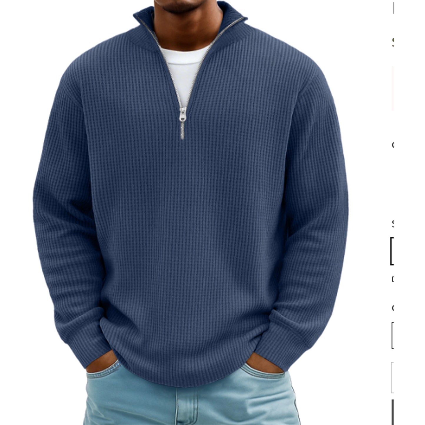 MAGLIONE HALF ZIP MONTANELLI