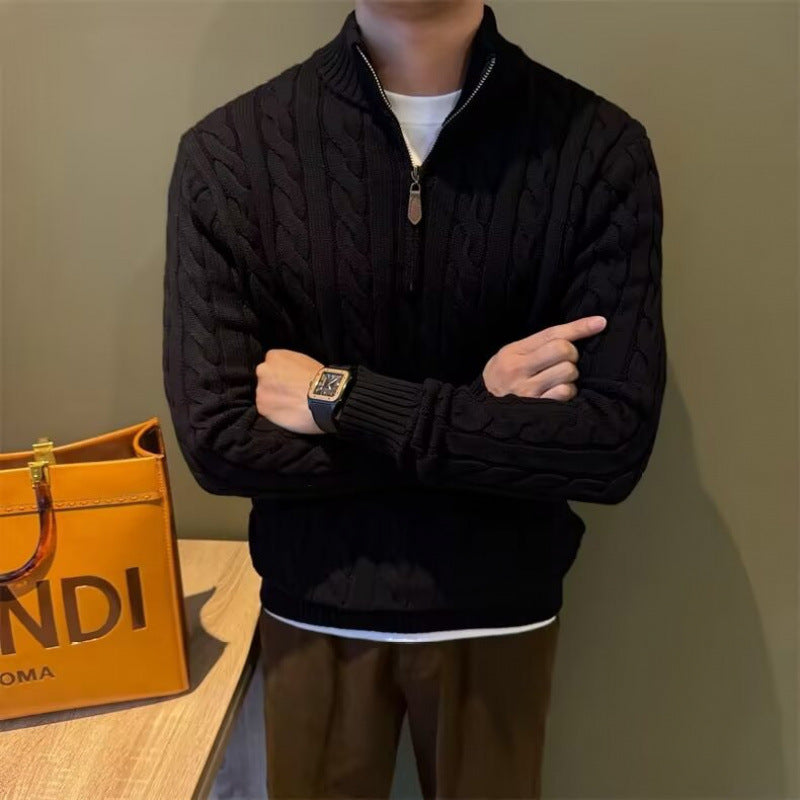 MAGLIONE HALF ZIP BENTIVOGLIO