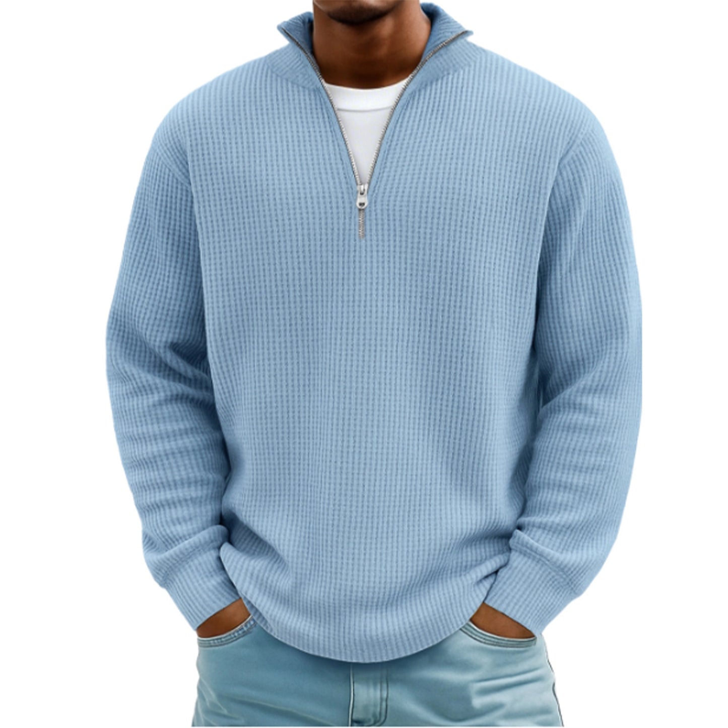 MAGLIONE HALF ZIP MONTANELLI