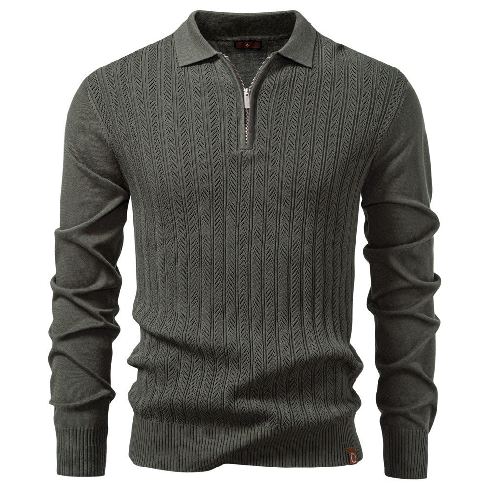 POLO HALF ZIP DE MARCHI